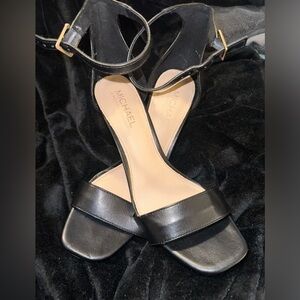 Michael By Michael Shannon Stella High Heel Ankle Strap Sandals Size 10
